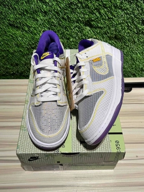 Nike Dunk Low Union Passport Pack Court Purple Sz 9.