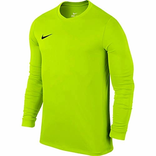 NIKE Herren Langarm Trikot Park VI. 725884-702. grün (Volt/Black). Gr. M