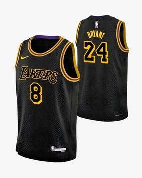 NIKE KOBE MAMBA MENTALITY LA LAKERS CITY EDTION SWINGMAN JERSEY FW23