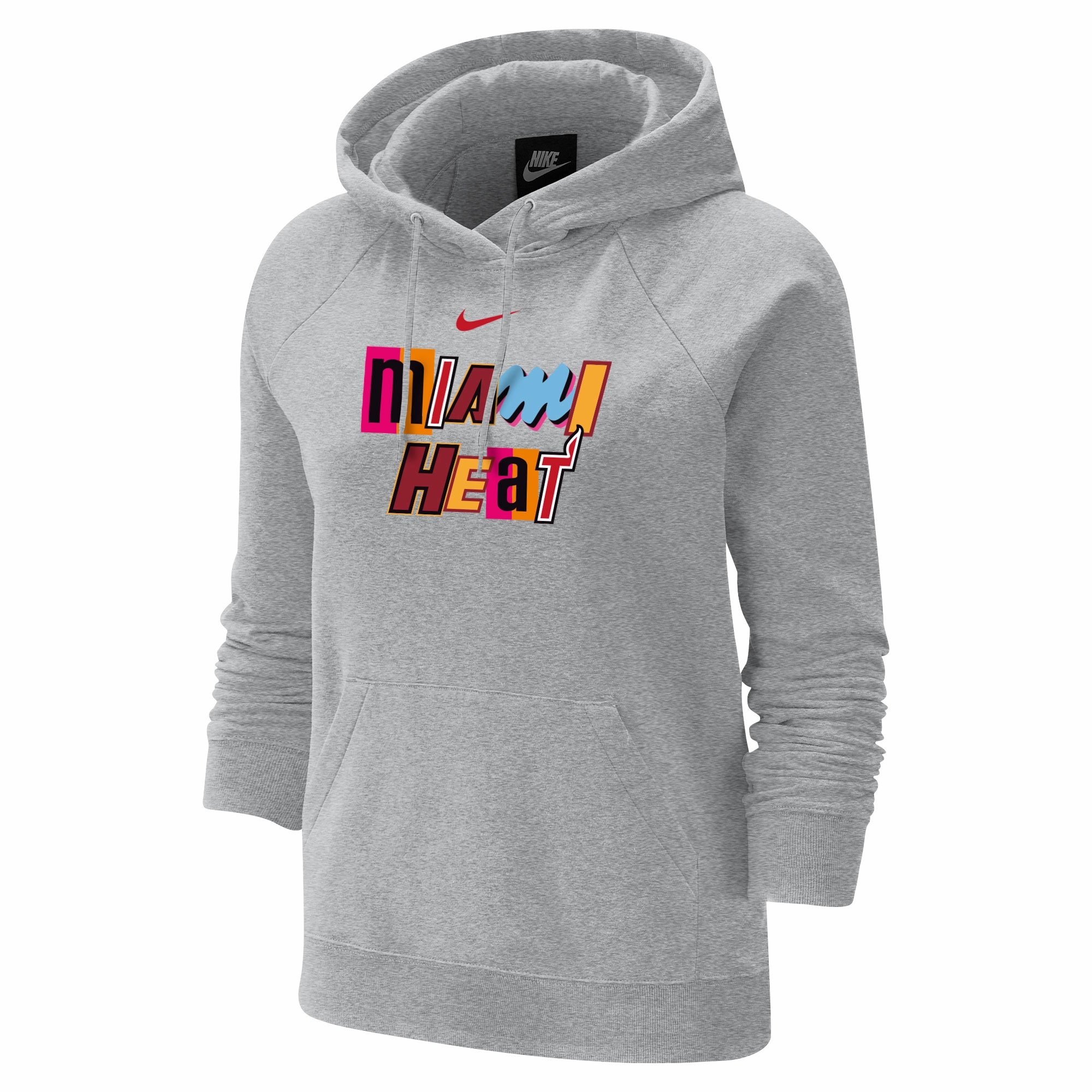 Nike Miami HEAT Mashup Grey Women's Hoodie