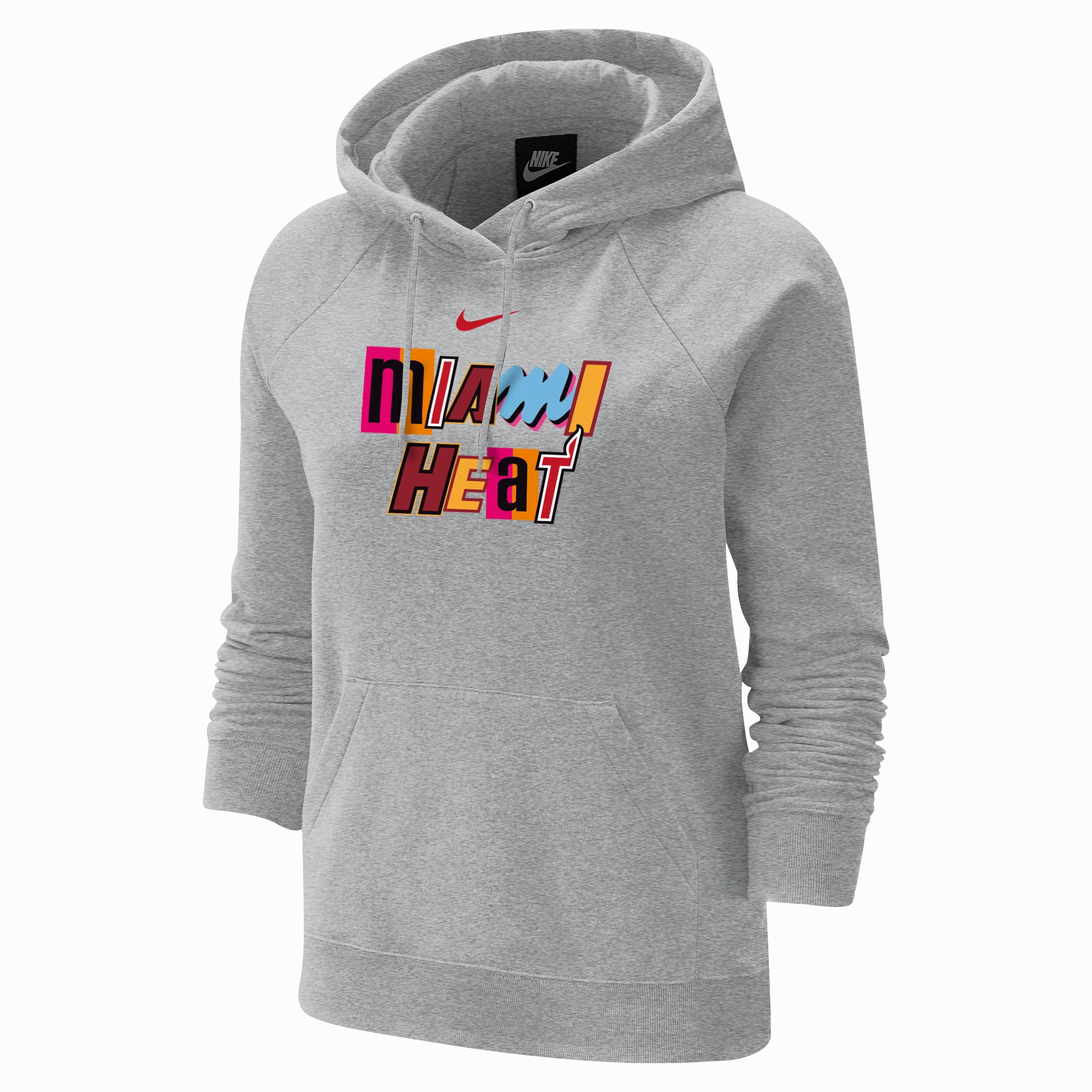 Nike Miami HEAT Mashup Grey Women's Hoodie