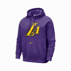 Nike NBA Los Angeles Lakers Club City Edition Fleece Pullover Hoodie
