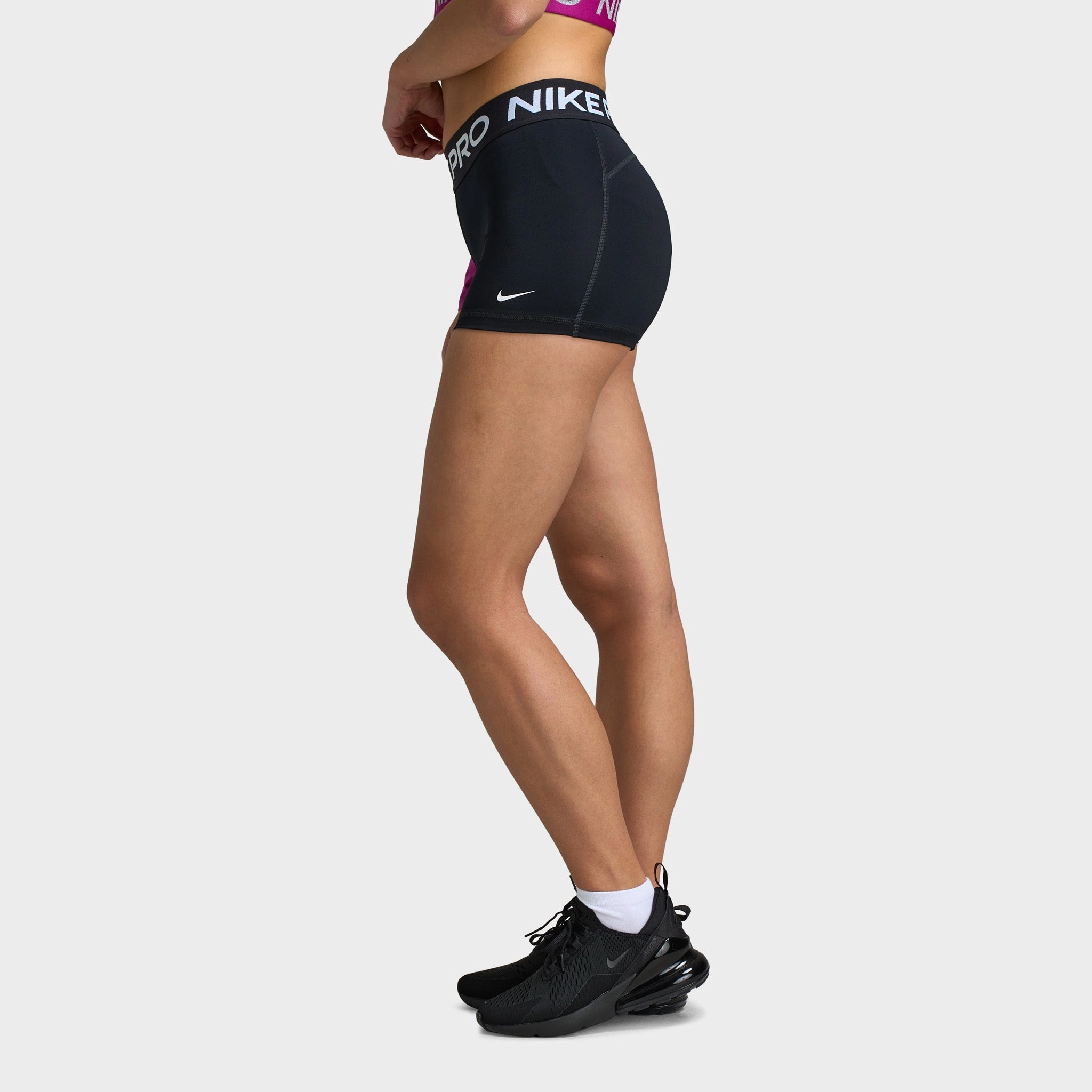 Nike Pro Women's 3 Shorts / Black