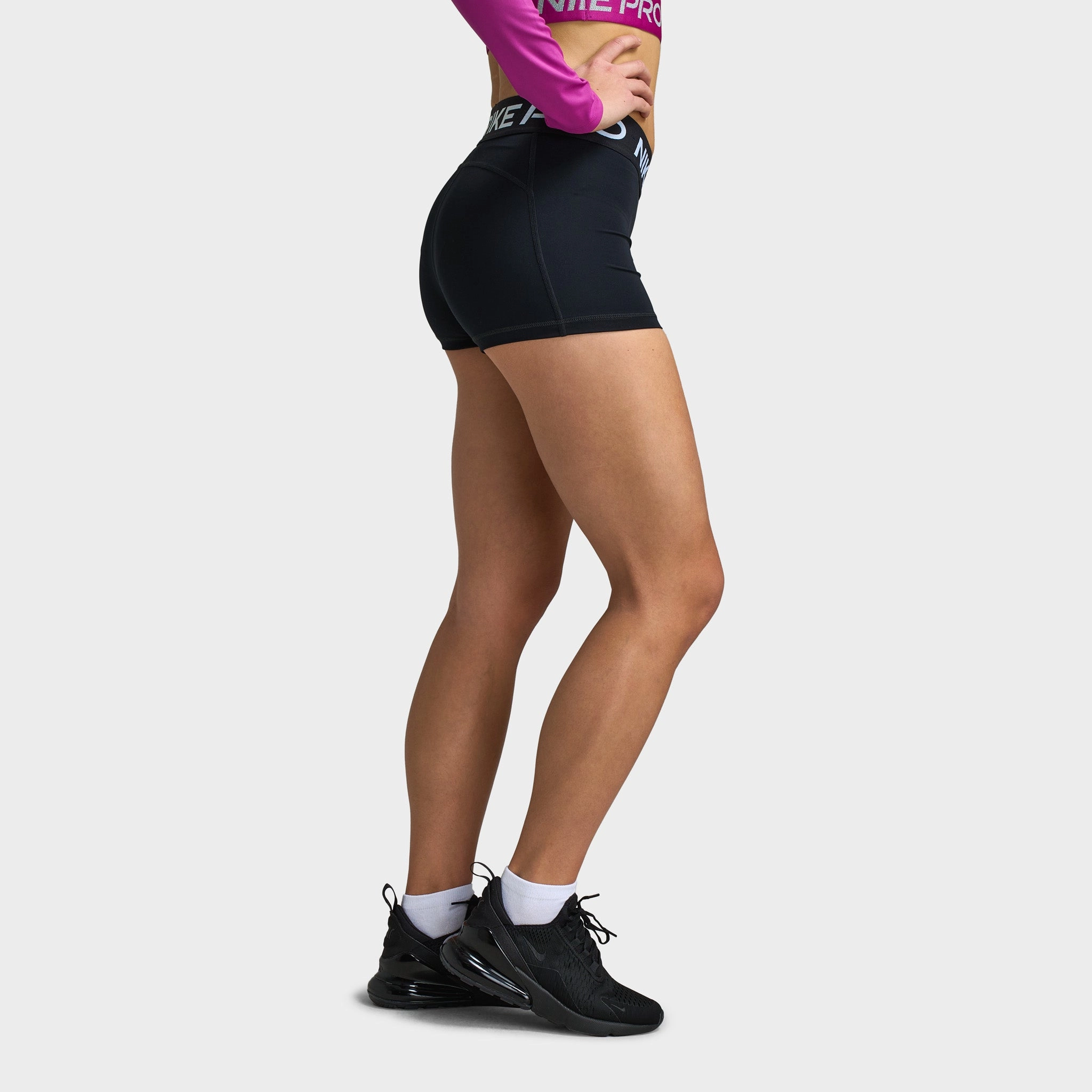 Nike Pro Women's 3 Shorts / Black