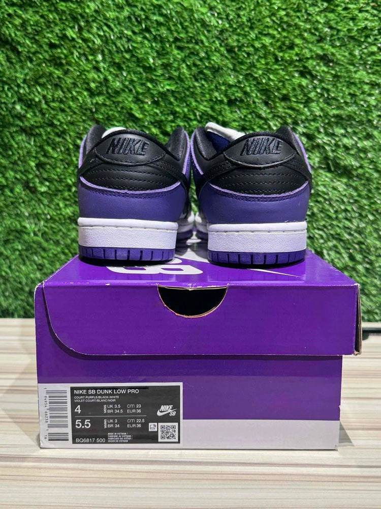 Nike SB Dunk Low Court Purple (2021/2024) Sz 4M