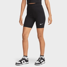 Nike Sportswear Women's 8 High-Rise Biker Shorts Black / Sail