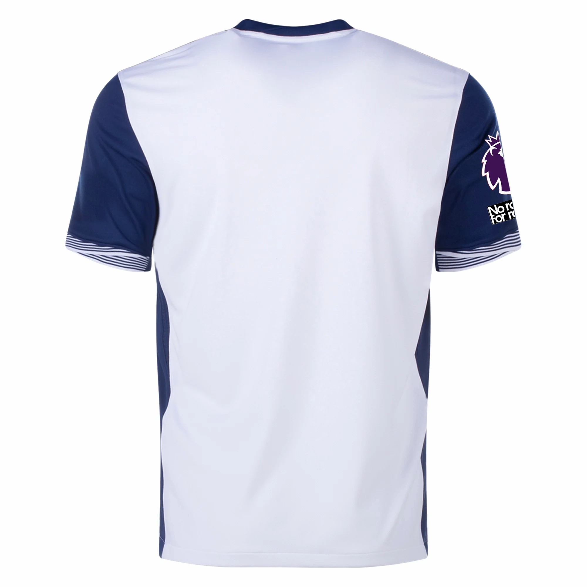 Nike Tottenham Home Jersey w/ EPL   No Room For Racism Patches 24/25 (White/Binary Blue)