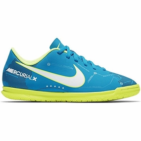 Nike Unisex Jr MercurialX Vortex III SX IC Zehenkappen. Blau (Blue). 37.5 EU