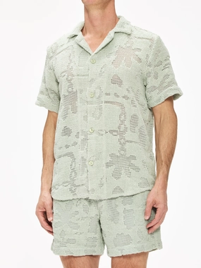 Oas Cuba Crochet Shirt