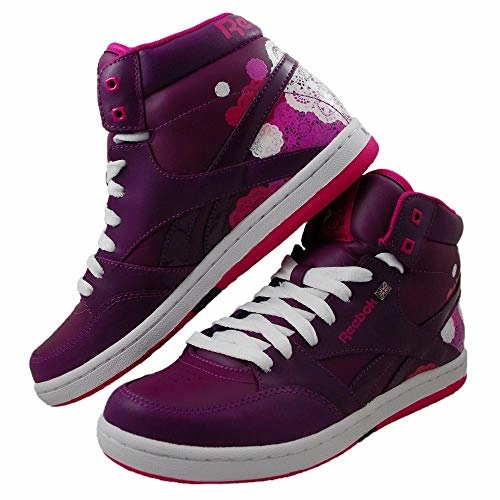Reebok . Unisex - Kinder Sportschuhe . Violett - Tyrian Purple/brilliant Pink/ultrberry/white - Größe: 5 UK