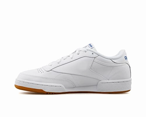 Reebok Unisex Club C 85 Gymnastikschuhe. WeiÃŸ (Intense-White/Royal-Gum). 36.5 EU