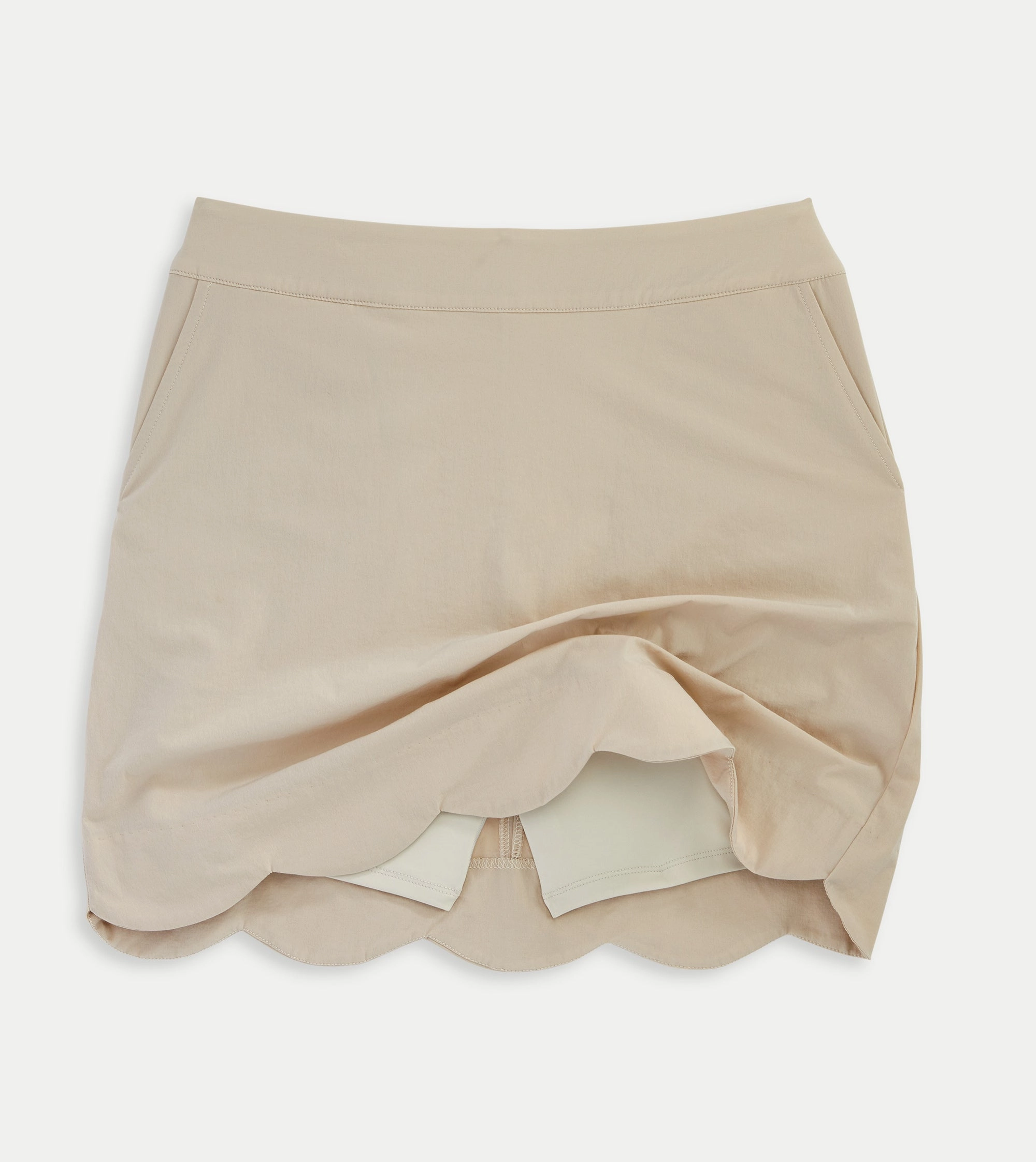 Renwick Scallop Hem Skort