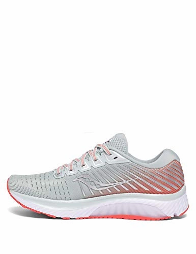 Saucony Damen Guide 13 Sky Grey/Coral Leichtathletik-Schuh. Hellgrau 206. 40 EU