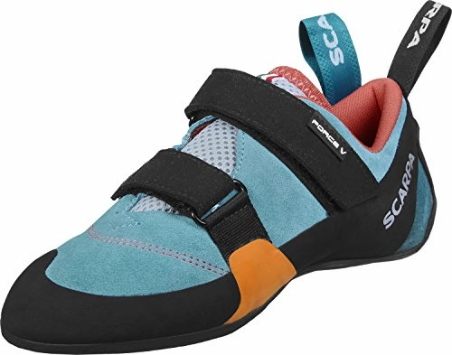 Scarpa Damen Force V WMN Kletterschuhe. Icefall-Mandarin RED ED. 39 EU