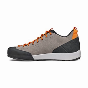Scarpa Herren Gecko Traillaufschuhe. Taupe-Mango CUA Reptilia 2-SC-55B. 42.5 EU