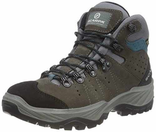 Scarpa Herren Mistral GTX Trekking-& Wanderstiefel. Smoke-Lake Blue Gore-tex Energy II. 42 EU
