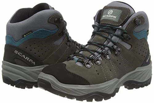 Scarpa Herren Mistral GTX Trekking-& Wanderstiefel. Smoke-Lake Blue Gore-tex Energy II. 46 EU