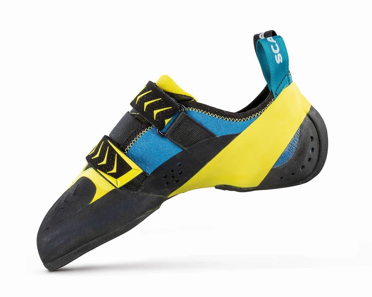 Scarpa Herren Vapor V Kletterschuhe. Ocean-Yellow FR. 45.5 EU