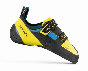Scarpa Herren Vapor V Kletterschuhe. Ocean-Yellow FR. 45.5 EU