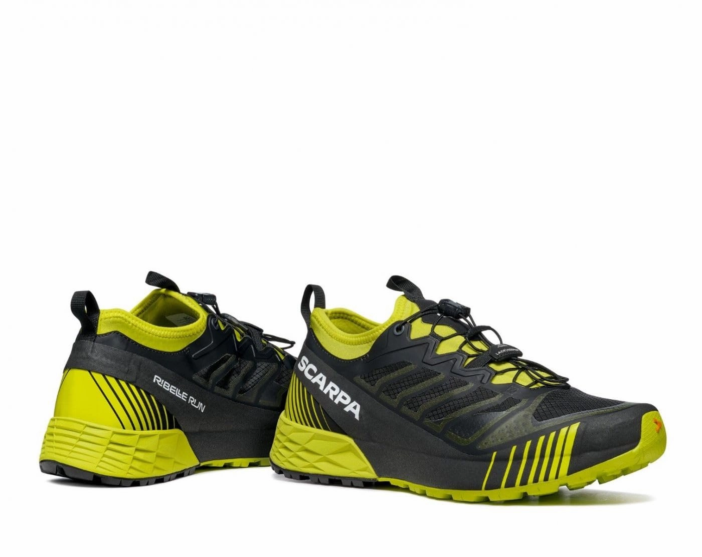 SCARPA Unisex 33071-351 Rebelle Run Trailrunning-Schuhe. Schwarz Limette. 44 EU