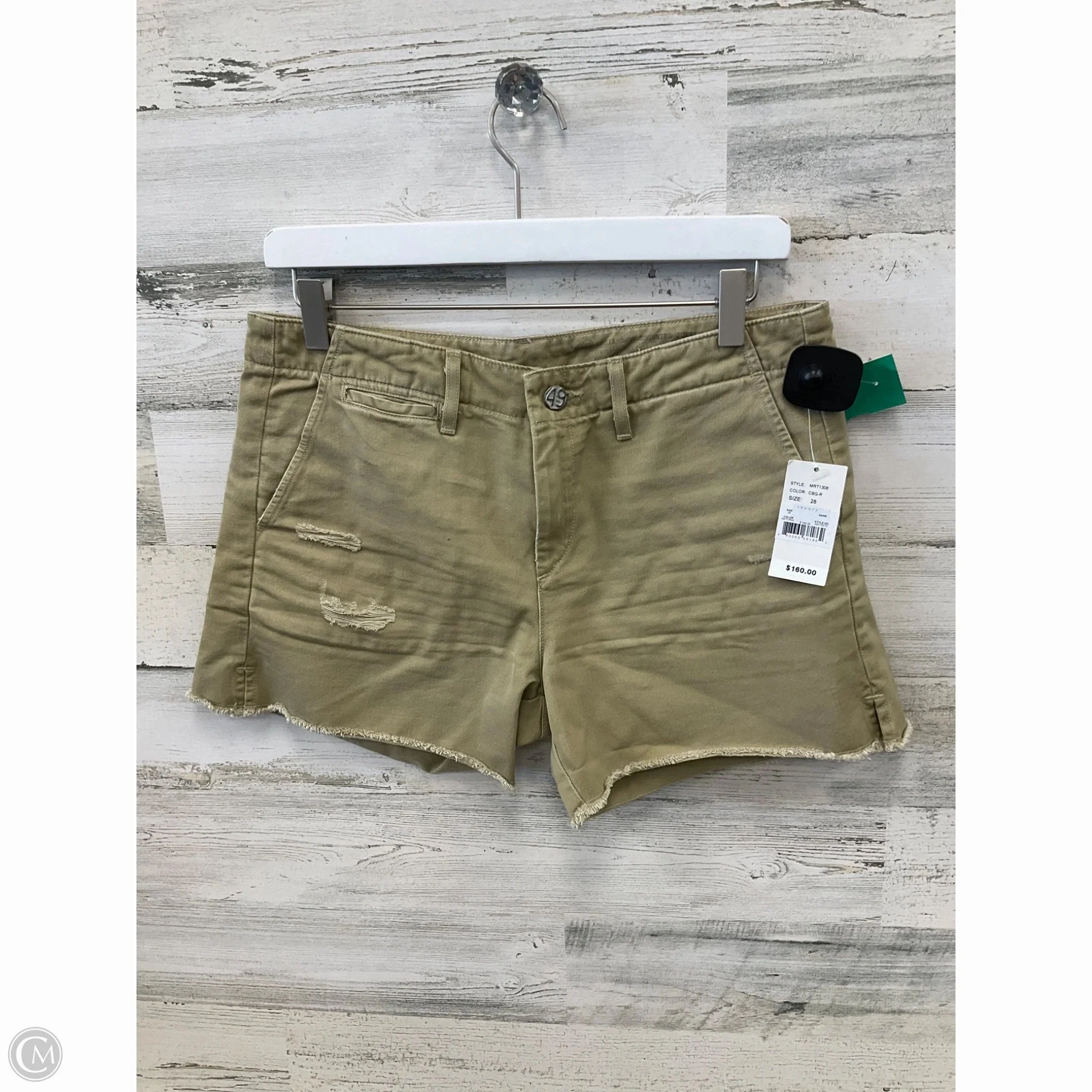 Shorts By Adriano Goldschmied In Beige, Size: 6