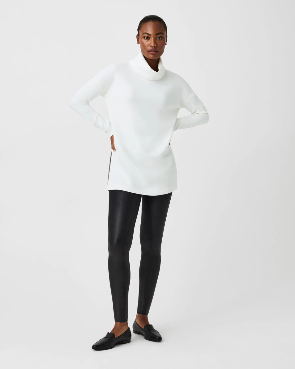 SPANXshape™ Faux Leather Leggings