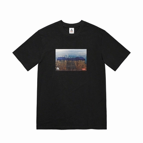 SUPREME X NIKE ACG FW22 GRID BLACK TEE (NEW)