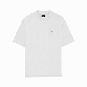 Titan Essentials Fist Logo Pocket Tee - White