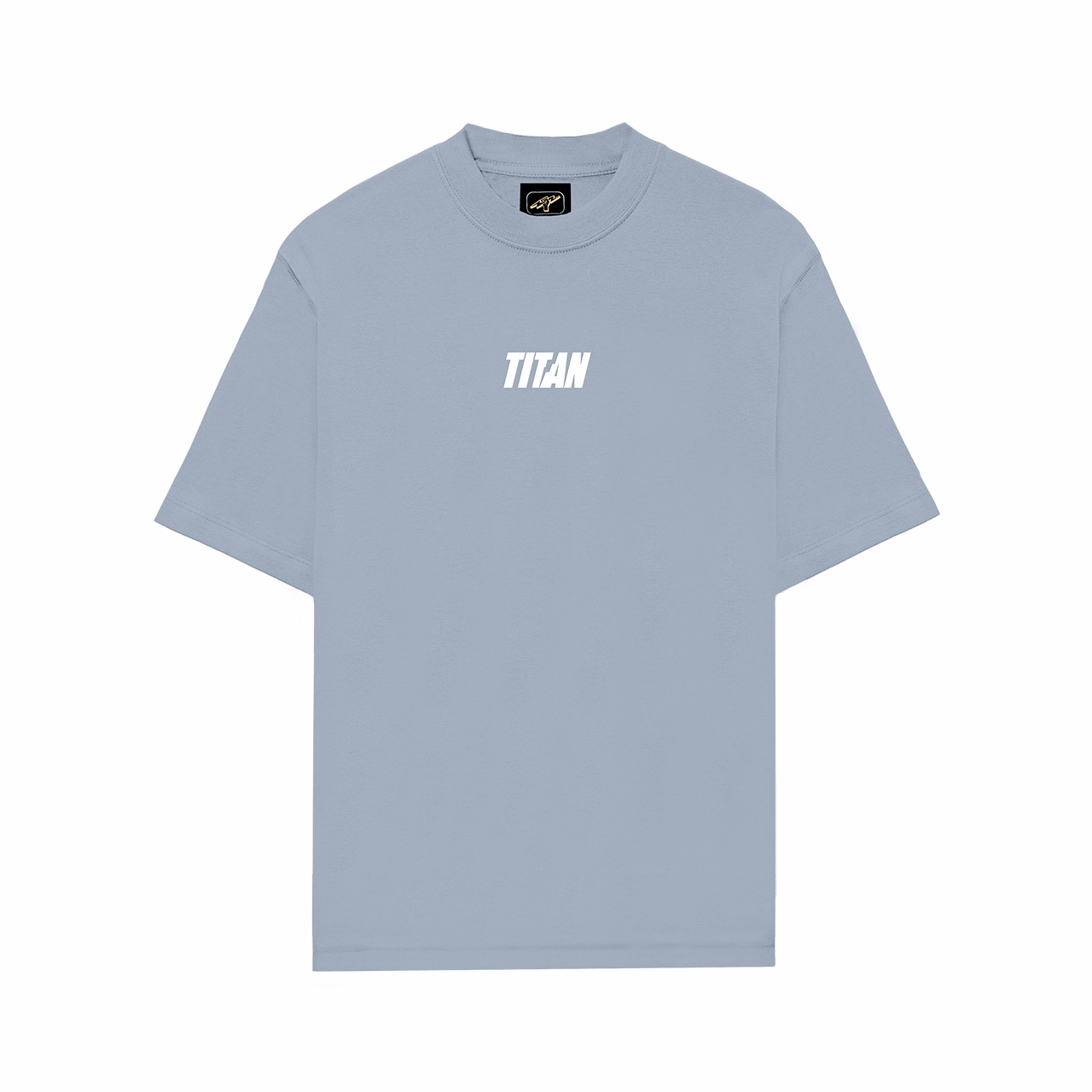 Titan Essentials Strike Logo Tee - Powder Blue