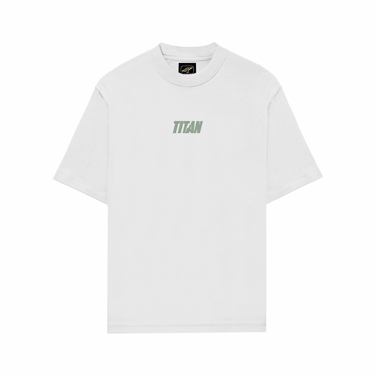 Titan Essentials Strike Logo Tee - White