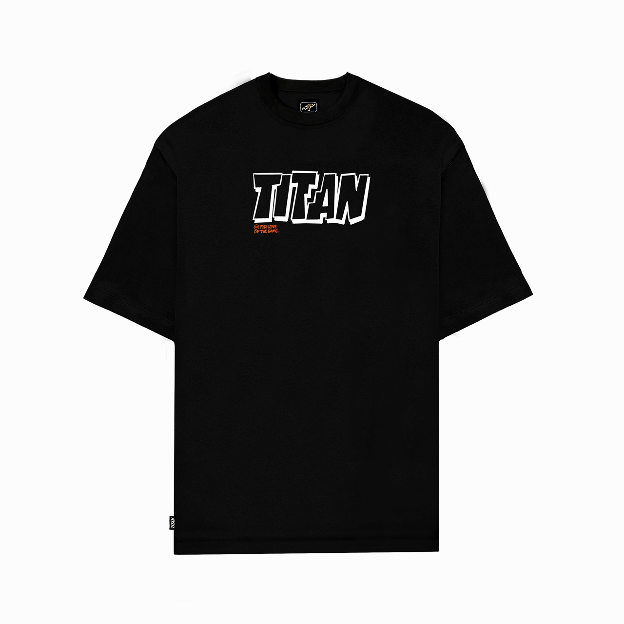 Titan Hoops Talk Basketball Tee - Black