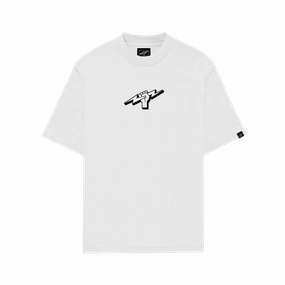 Titan Staples Fist Logo Tee - White