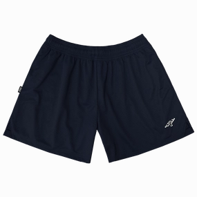 Titan Staples Fist Logo Women's Performance Shorts - Navy