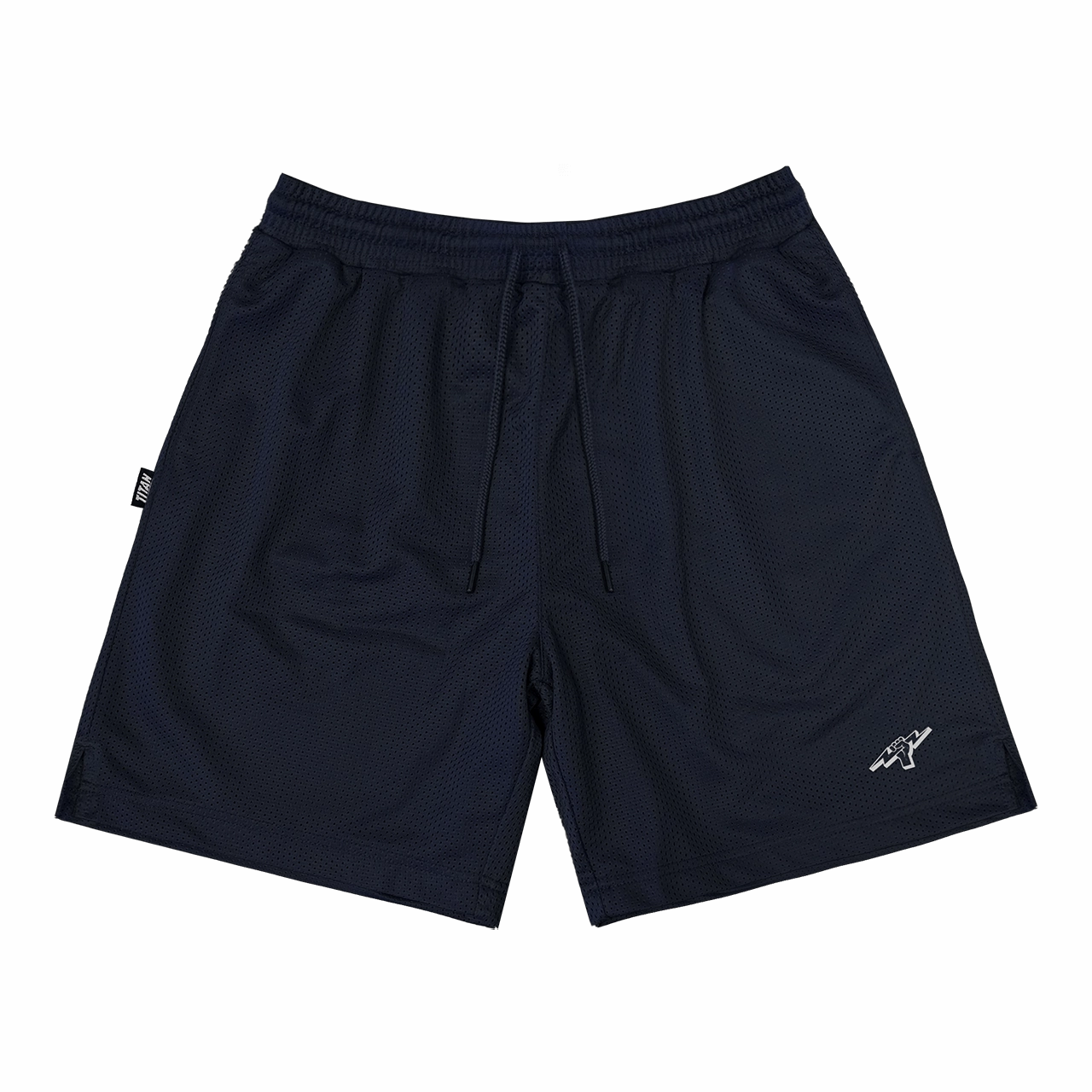 Titan Staples Fist Performance Shorts - Navy