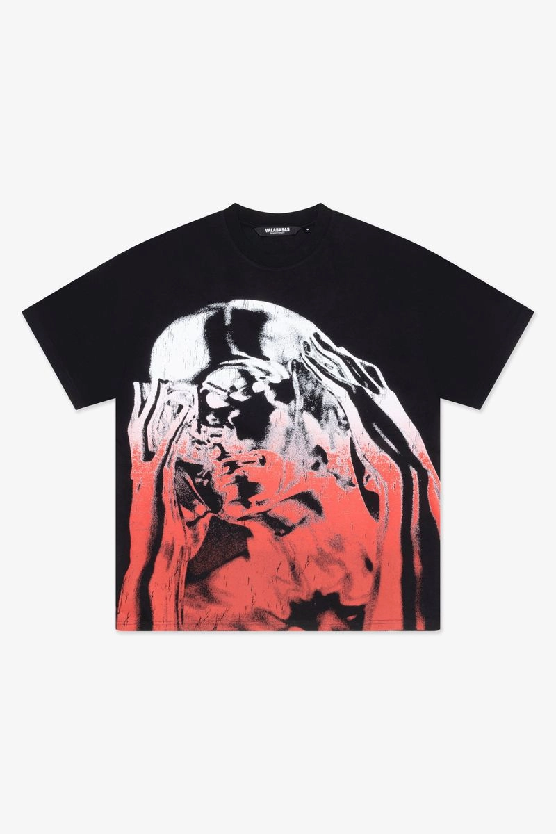 Valabasas meso Tee - BLACK
