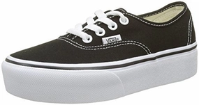 Vans Damen Authentiek platform 2.0 Sneaker. Schwarz. 40 EU