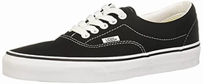 Vans Era Unisex-Erwachsene Sneakers. Schwarz (Black BLK). 45 EU