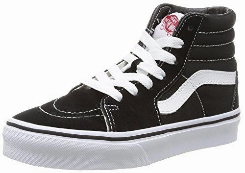 Vans K Sk8-hi. Unisex-Kinder Hohe Sneakers. Schwarz (Black/True White). 30 EU