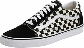 Vans Unisex VN0A38G1P0S1-140 Sneaker. Black Beige Checked. 47 EU
