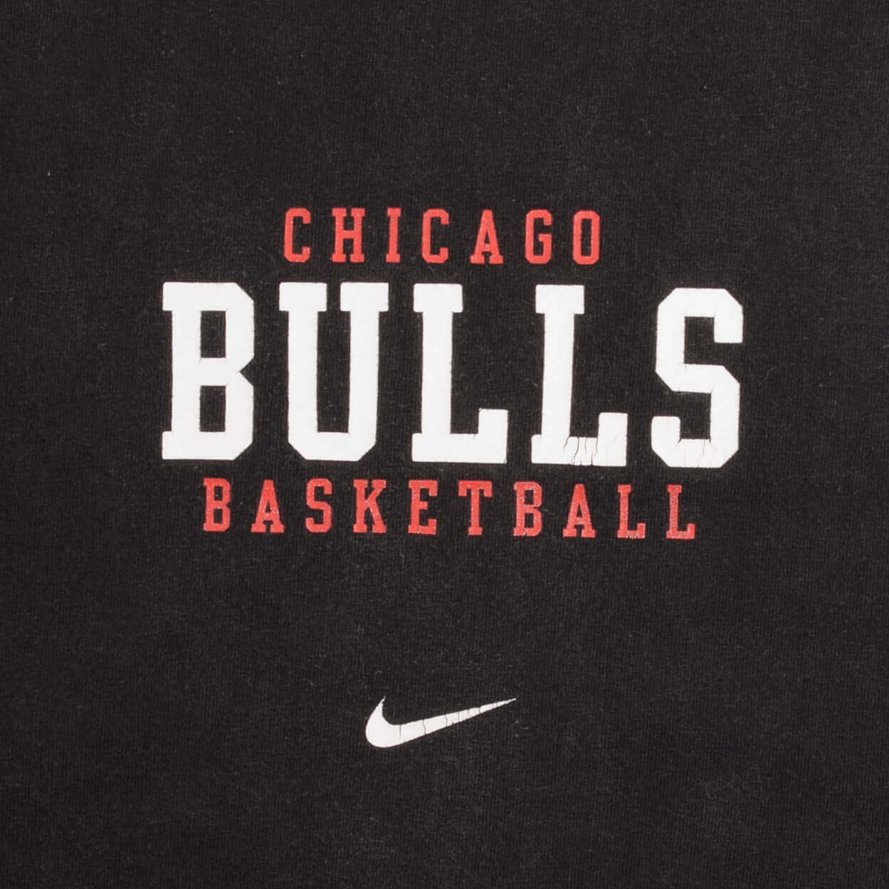 VINTAGE NBA NIKE CHICAGO BULLS BLACK TANK TOP TEE SHIRT 1990S SIZE 3XL