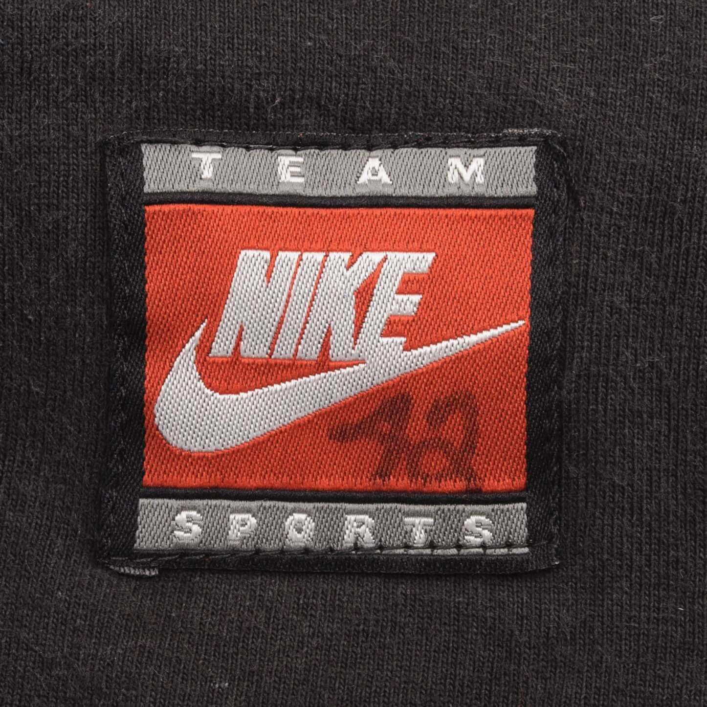 VINTAGE NBA NIKE CHICAGO BULLS BLACK TANK TOP TEE SHIRT 1990S SIZE 3XL