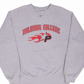 VINTAGE NCAA NIKE PALOMAR COLLEGE SWEATSHIRT 1990S LARGE