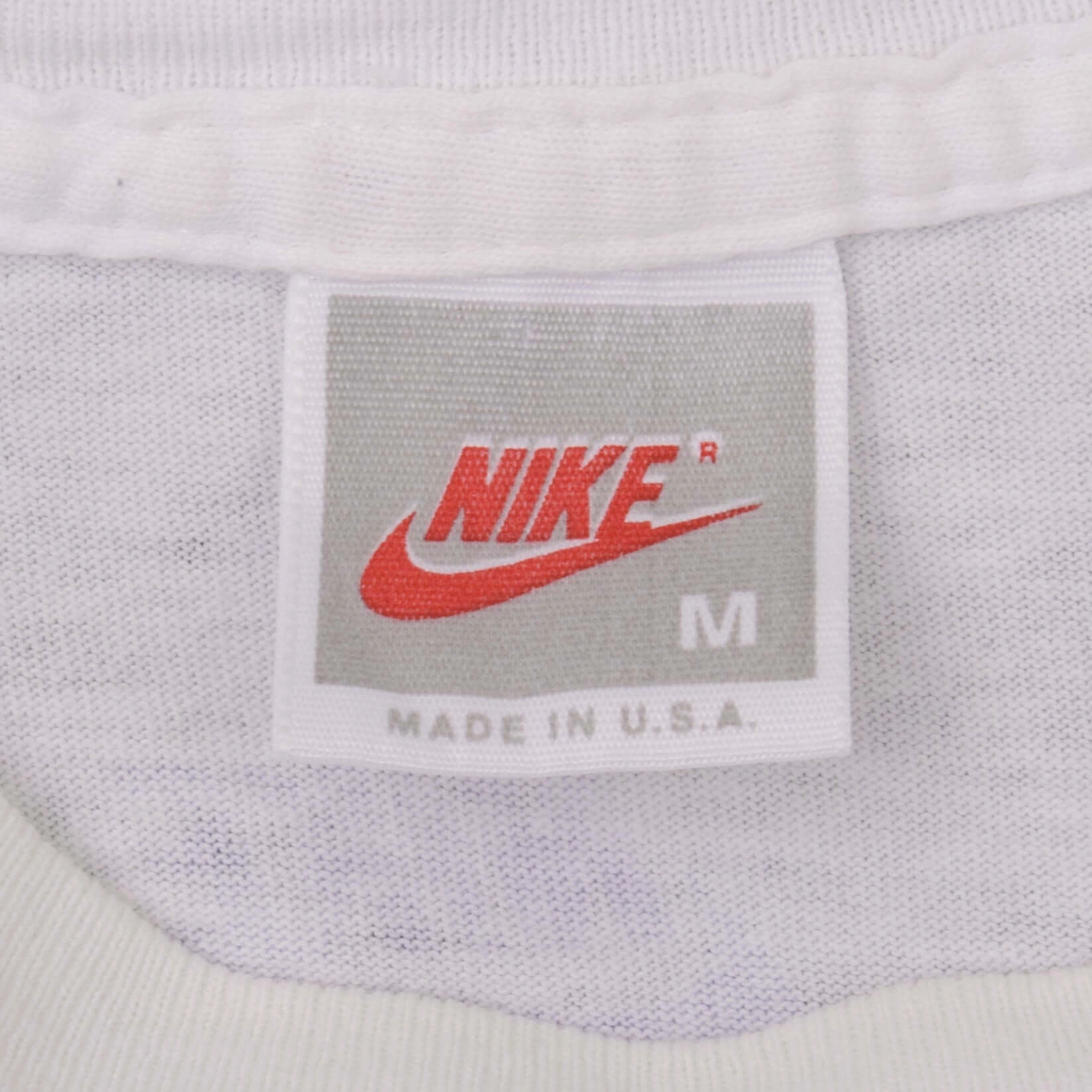 VINTAGE NIKE ANDRE AGASSI COURT CLUB TEE SHIRT EARLY 1990S MEDIUM MADE IN USA