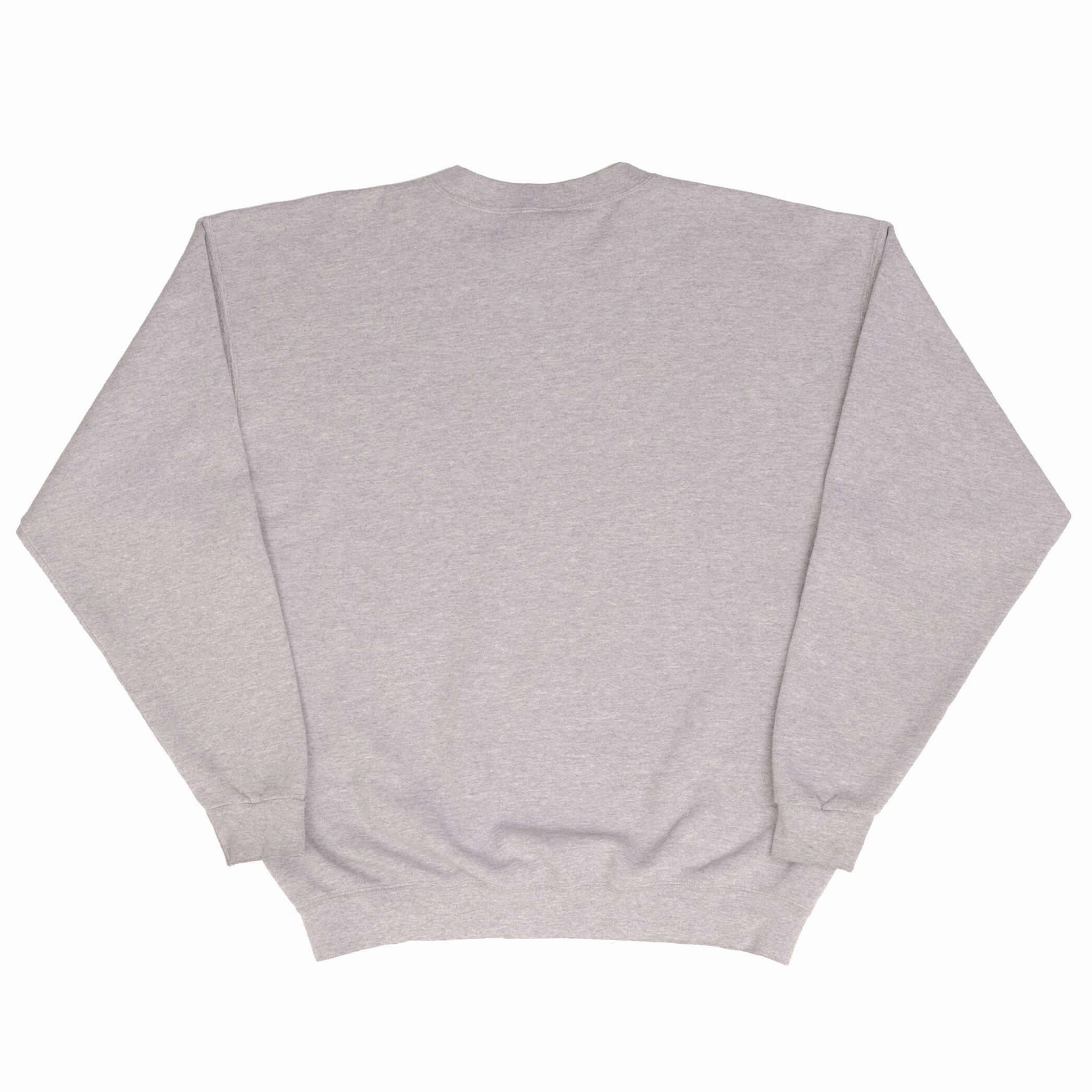 VINTAGE NIKE ATHLETICS SPELLOUT GREY SWEATSHIRT 1990S MEDIUM MADE IN USA