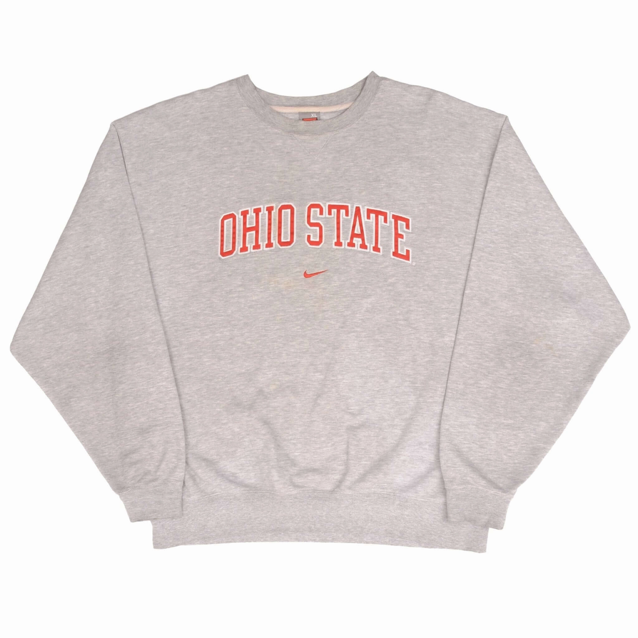 VINTAGE NIKE CENTER SWOOSH NCAA OHIO STATE SWEATSHIRT 2000S SIZE XL