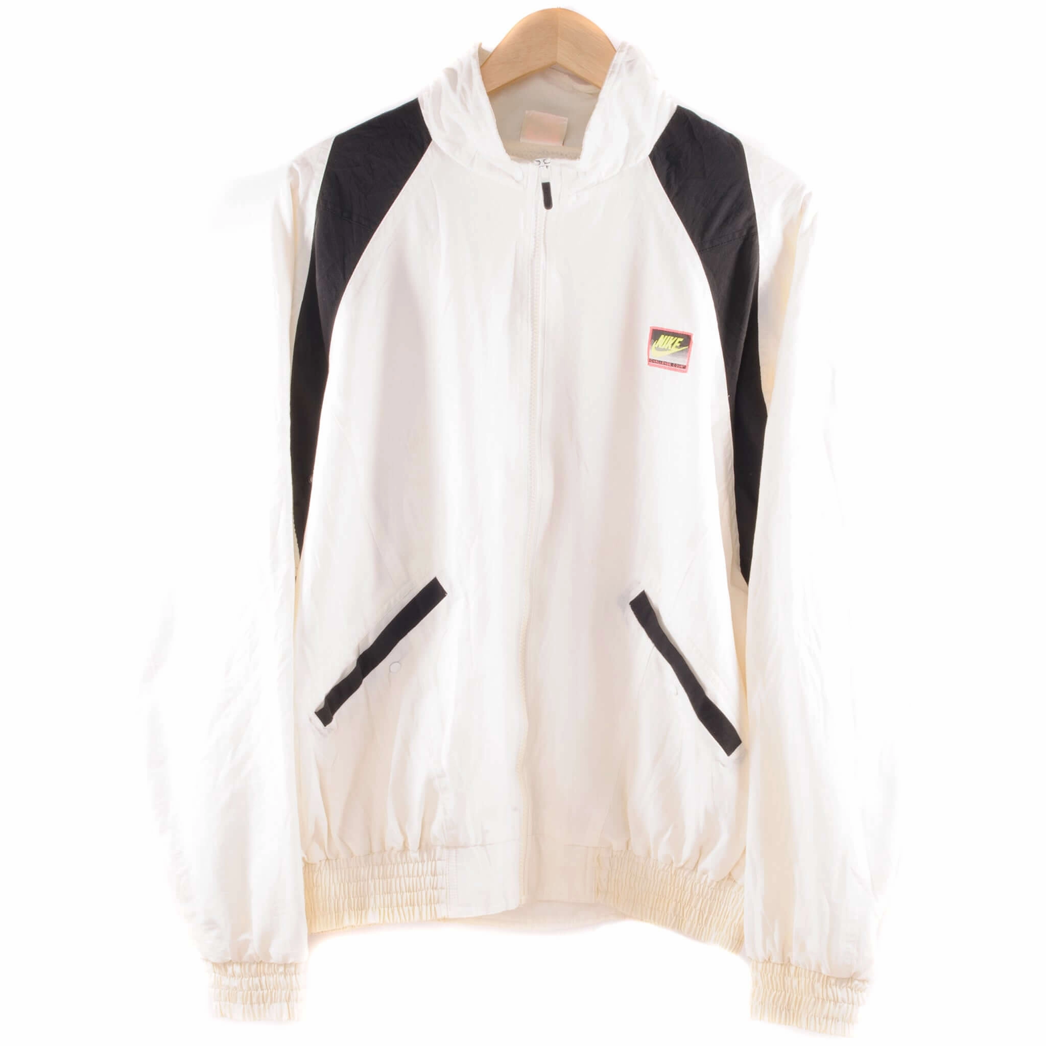 VINTAGE NIKE CHALLENGE COURT WINDBREAKER NYLON JACKET SIZE MEDIUM