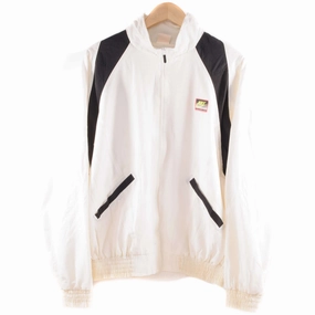 VINTAGE NIKE CHALLENGE COURT WINDBREAKER NYLON JACKET SIZE MEDIUM