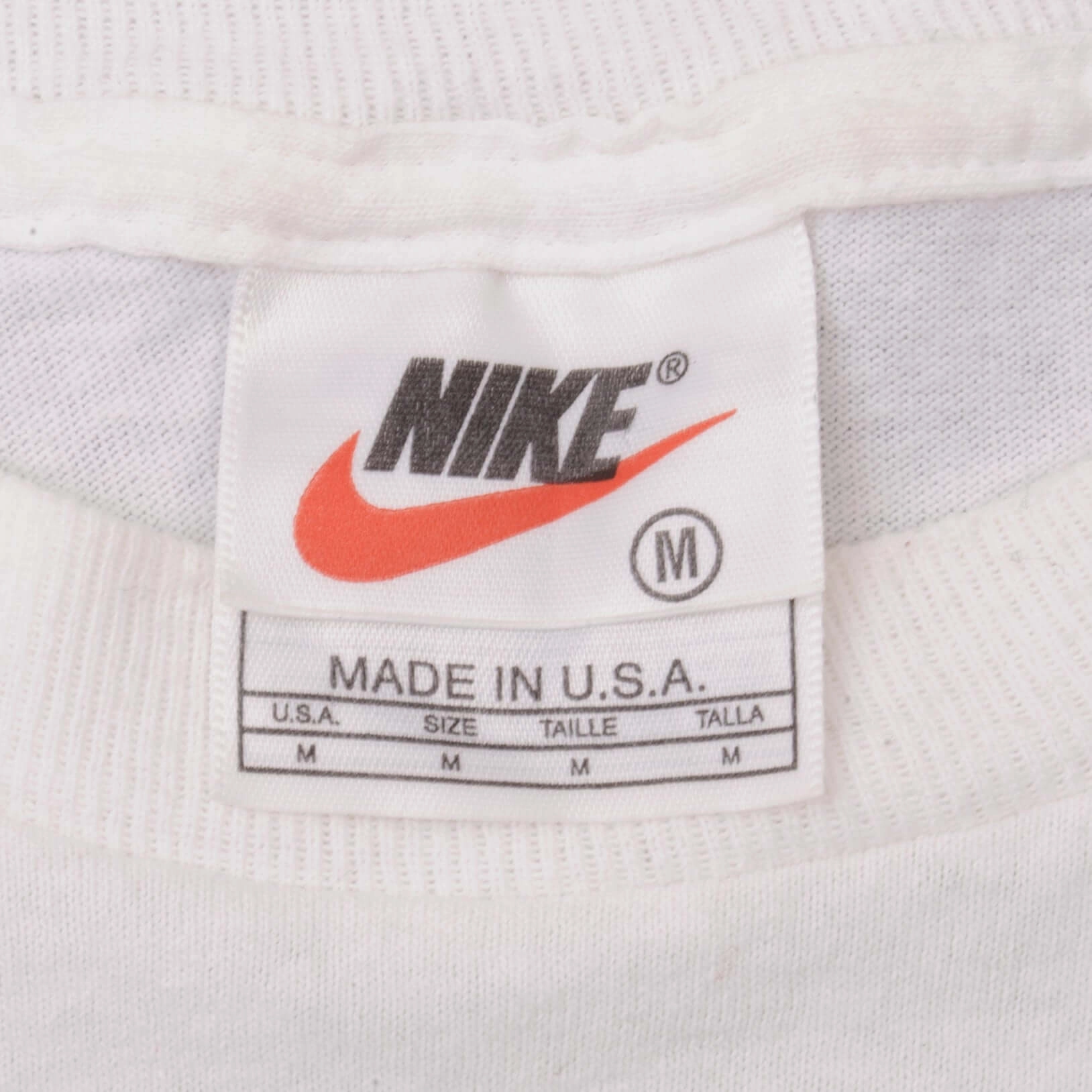 VINTAGE NIKE NBA DENNIS RODMAN LATE 1990S TEE SHIRT MEDIUM MADE USA