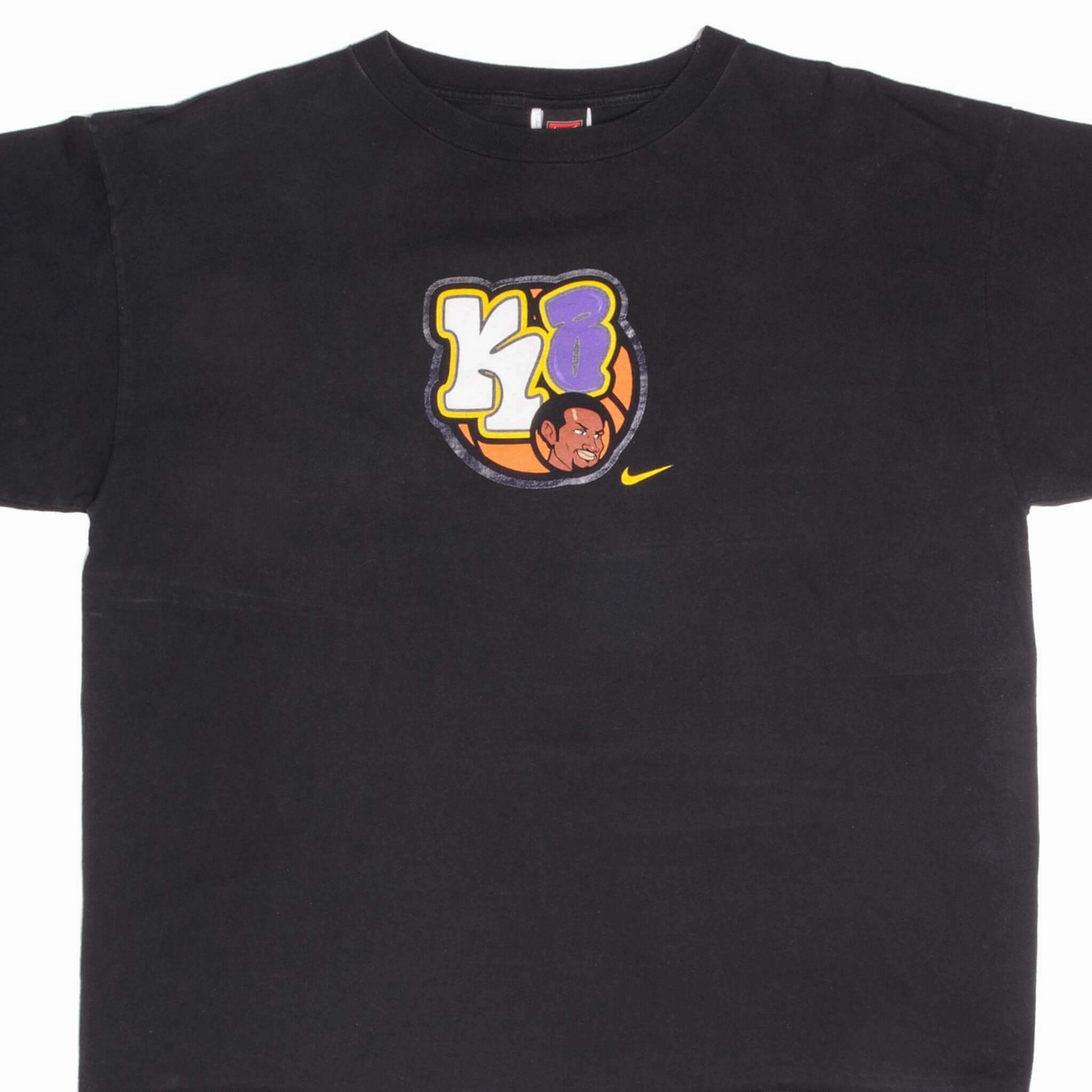 VINTAGE NIKE NBA KOBE BRYANTS LAKERS 2000S TEE SHIRT SIZE XL