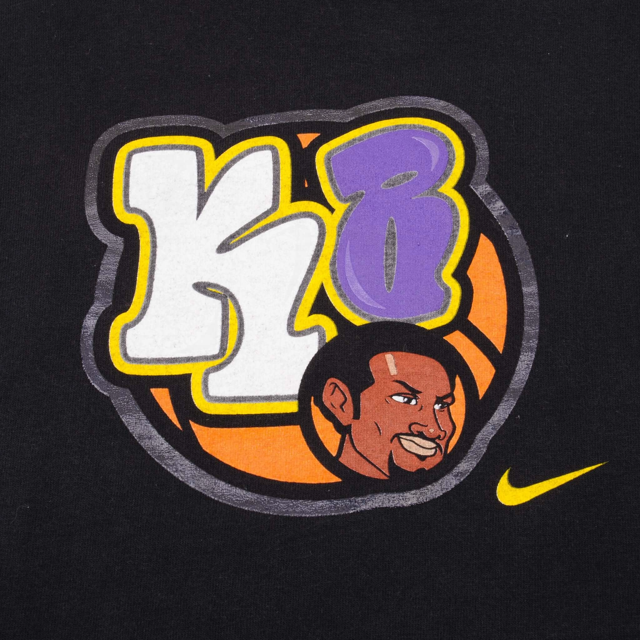 VINTAGE NIKE NBA KOBE BRYANTS LAKERS 2000S TEE SHIRT SIZE XL